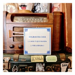 Azulejo "Regras Da Casa"