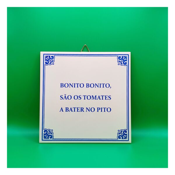 Azulejo "Bonito, Bonito..."