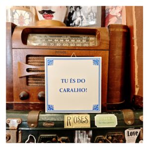 Azulejo “Tu És Do Caralho”