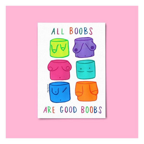 Ilustração MG "All Boobs Are Good Boobs"