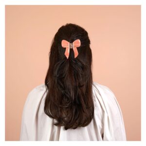 Mola De Cabelo "Laço Rose"