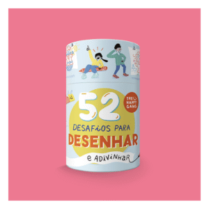Jogo De Sociedade "52 Desafios Para Desenhar"